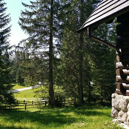 Alpesi faház Stara Jelka Pokljuka Zgornje Gorje